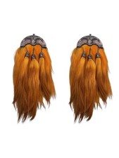 100 Original Mountain Goat Long Hair Scottish Antique Sporran with Chain Belt