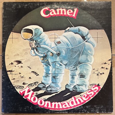 Camel - Moon Madness Lp Janus 1976 Gatefold vg+