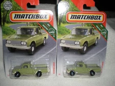 Classic Matchbox '62 Nissan Junior Truck Lot (2) Diecast 1:64