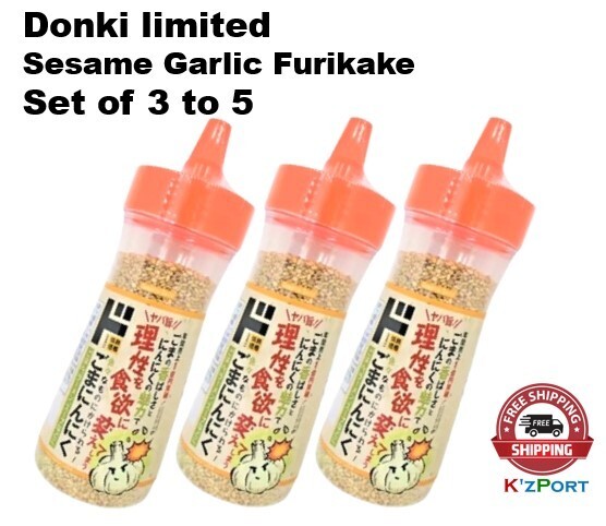 Donki Limited Sesame Garlic Furikake 3 to 5 Sets from Japan | eBay