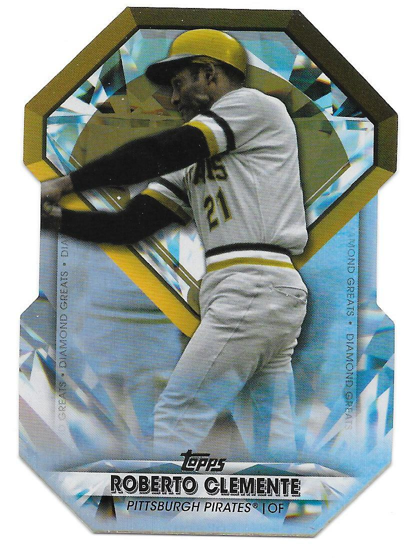 2022 Topps Series 1 ROBERTO CLEMENTE Diamond Greats Die-Cut