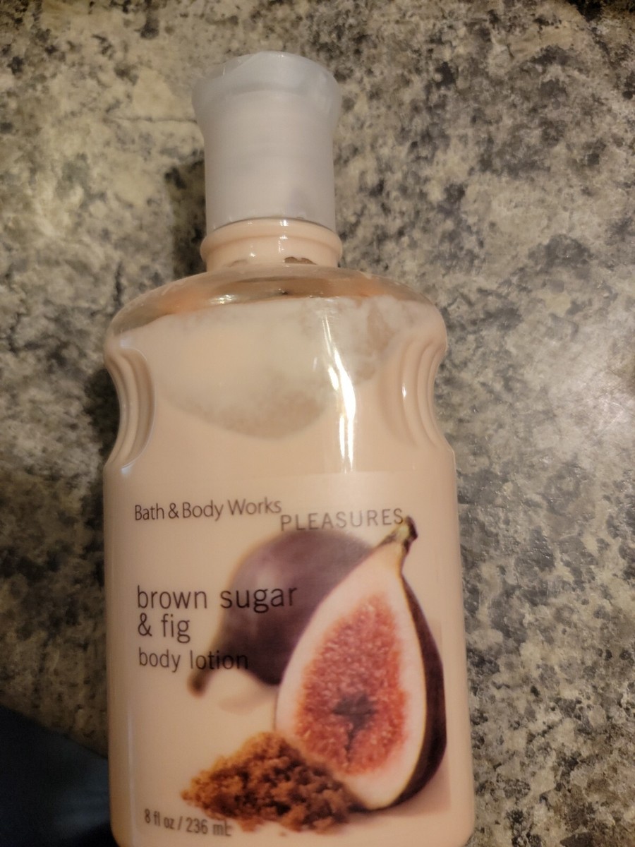 Bath and Body Works Pleasures Brown Sugar and Fig Body Lotion 8 oz