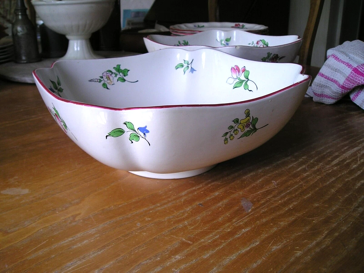 Set Toiletry Bathroom Accessories Bathroom Faience KG Lunéville Antique Set Toiletry Bathroom Accessories Bathroom Faience KG Lunéville Antique