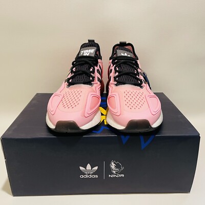 ★pink★〜apparel〜shoes！ 👟👟 Pink Adidas ZX Flux 👟👟 Womens Size 4, wore only a
