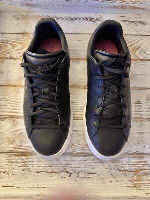 Puma C/O Puma black leather sneaker women s size 9.5 M