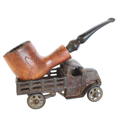 Vintage MASTERSEN FREEHAND Burl Briar Estate Tobacco Smoking PIPE Israel
