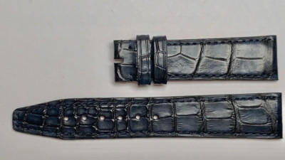 IWC IWE03423 18X16mm Santoni Blue Alligator Strap Authentic OEM | eBay
