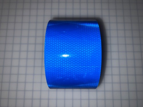 Cinta Reflectante 4" Azul Alta Intensidad HIP Tipo 4 Oralite Nikkalite Prismática - Imagen 9 de 9