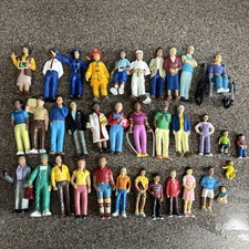 Lakeshore 1990s Figurine Lot Of 35 Figurines Toys Collectible