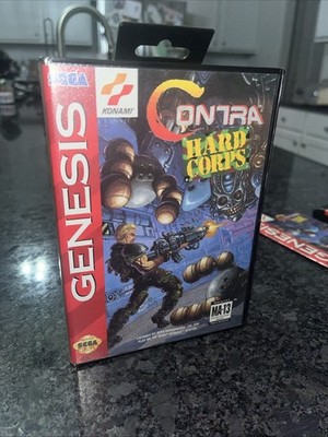 Contra: Hard Corps Sega Genesis Complete In Box CIB Great Shape Original Release