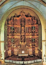 66 COLLIOURE INTERIEUR DE L EGLISE LE RETABLE