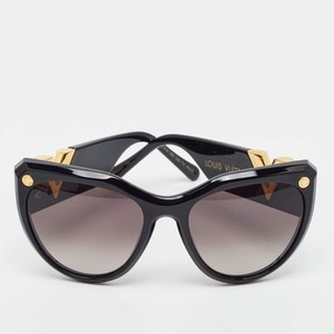 Louis Vuitton My Fair Lady Sunglasses Black Z2346E Cat Eye w/ 2 boxes & Bag Louis Vuitton My Fair Lady Sunglasses | eBay main image 2
