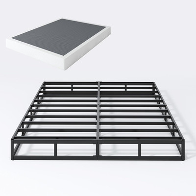 King Box Spring, 7'' King Size Box Spring & Cover Set 3000Lbs Heavy Duty Mattress