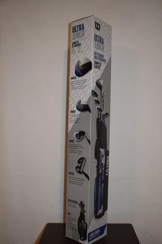 Wilson Juniors’ Ultra Medium Golf Club Bag Set Ages 11-14 Black/Blue Right NIB - Picture 4 of 4