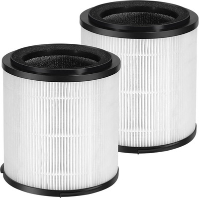 KJ150F-C02 True HEPA Replacement Filter for Silveronyx 5-Speed Air Purifier (Lar