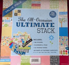 DCWV The All Occasion Ultimate Scrapbook Stack