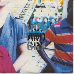 Hue and Cry Sweet Invisibility 7'' Vinyl UK um 1989 Schablonenstil Bild Hülle B
