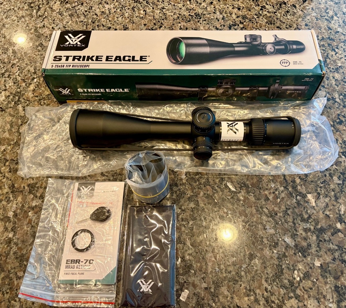 Vortex Strike Eagle SE52504 5-25x56 First Focal Plane Riflescope