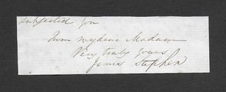 James Stephen (1789 1859) drew up Slavery Abolition Act 1833 autograph