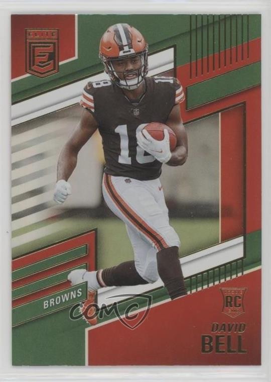 2022 Panini Donruss Elite Rookies Green David Bell #124 0b3