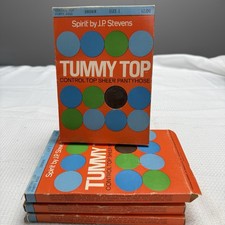 4 Vintage 70s Spirit JP Stevens Tummy Top Controltop Sheer Pantyhose Brown Sz 1