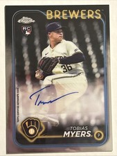 2024 Topps Chrome Update Series - Autographs Tobias Myers #AC-TM (AU, RC)