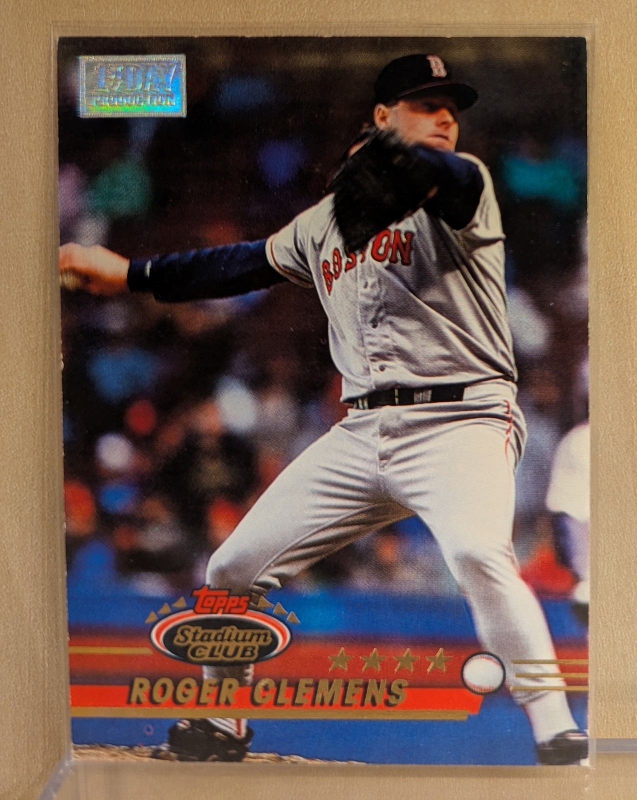 Roger Clemens #220 Baseball Cards 1993 Stadium Club trading card — raw and PSA graded price guide