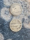New Listing1909 Barber Quarter & 1930 Standing Liberty Quarter Silver US Coin Lot