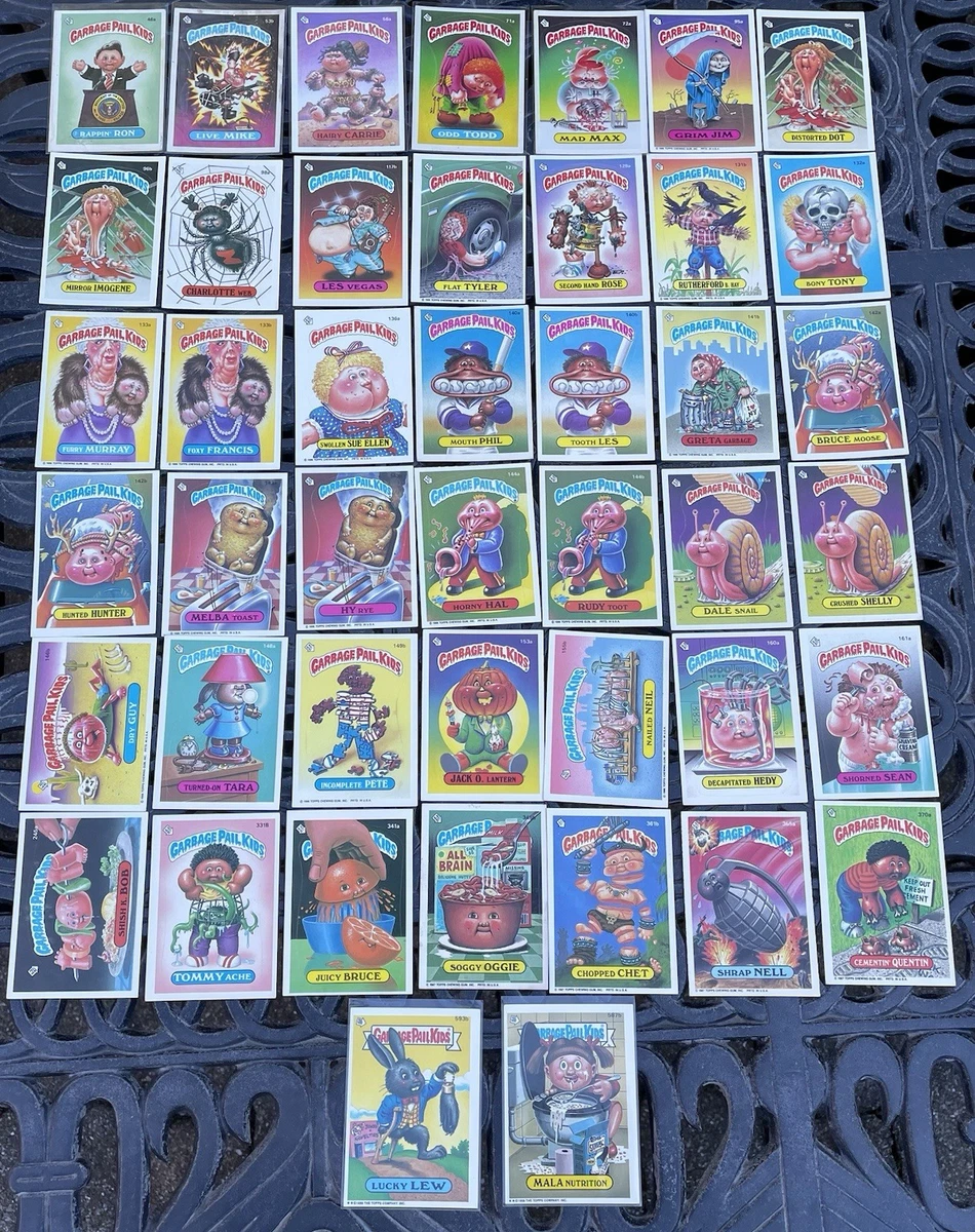 Preços baixos em Figurinhas e cartas colecionáveis Garbage pail