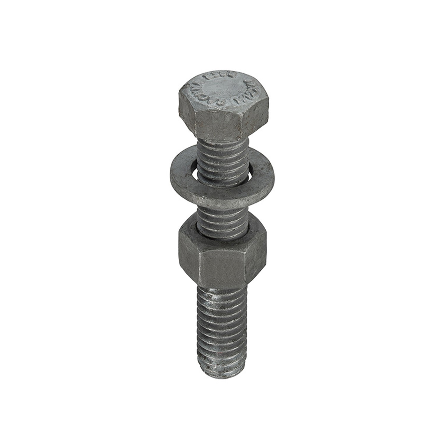 Unifix CE Marked Assembled ISO 4017 8.8 Galv Set/Nut/Washer M16 x 80 Box of 100