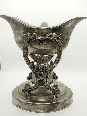 #ad English Silver Manufacturing Corp Silver Plate Gravy Boat MRR S Made in USA $25.00