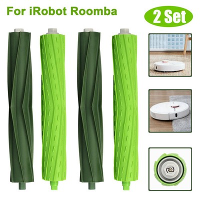 2 Sets Replacement Roller Brush for iRobot Roomba e5 e6 i1 i3+ i4 i6+ i7 i8 Plus