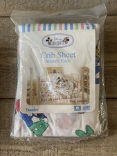 Disney Dundee Early Learning Crib Sheet Vintage New