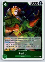 Pedro OP08-030 Rare Foil Two Legends One Piece TCG