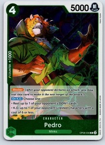 Pedro OP08-030 Rare Foil Two Legends One Piece TCG
