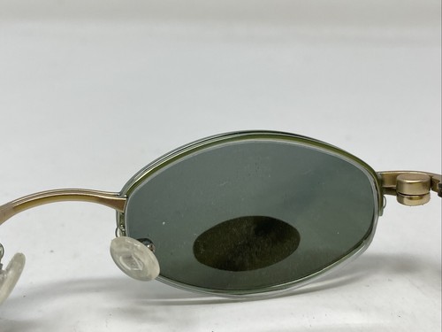 Innovador marco de gafas IMF-324 verde azulado/oro mate 45-20-140 con clip KT97 - Imagen 2 de 10