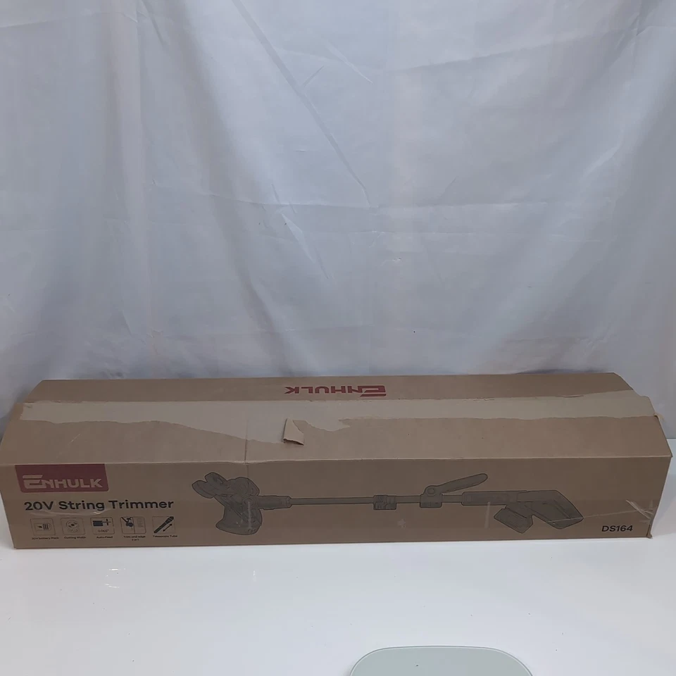 Recortadora/bordeadora de cuerda inalámbrica Enhulk de 12 pulgadas, batería Weed Wacker Eater de 20 V... Foto 3 de 4