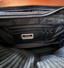 Tumi Black Leather Expandable 16”Briefcase Shoulder Strap Multiple Pockets — photo 3