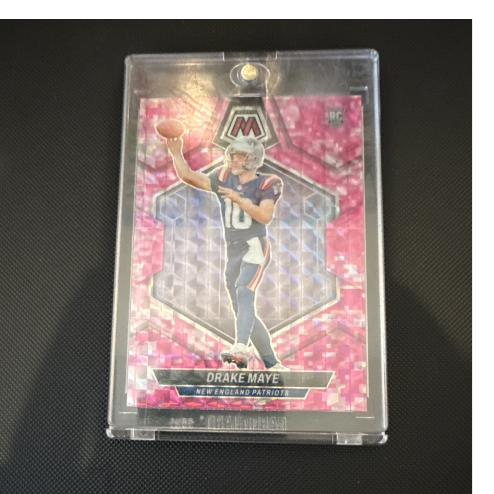 2024 Panini Mosaic Drake Maye Rookies Rookie #303 New England Patriots