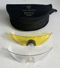 REVISION SAWFLY LENSES x 2 (Yellow & Clear)