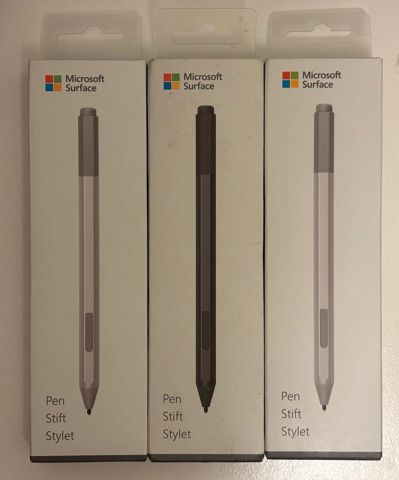 Microsoft Surface Pen 1776 Black/Grey for Surface Pro 3/4/5/6/7 Genuine Versions - Image 2 of 4