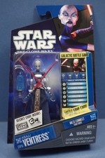 Star Wars The Clone Wars Galactic Battle Game Action Figure CW15 Asajj Ventress