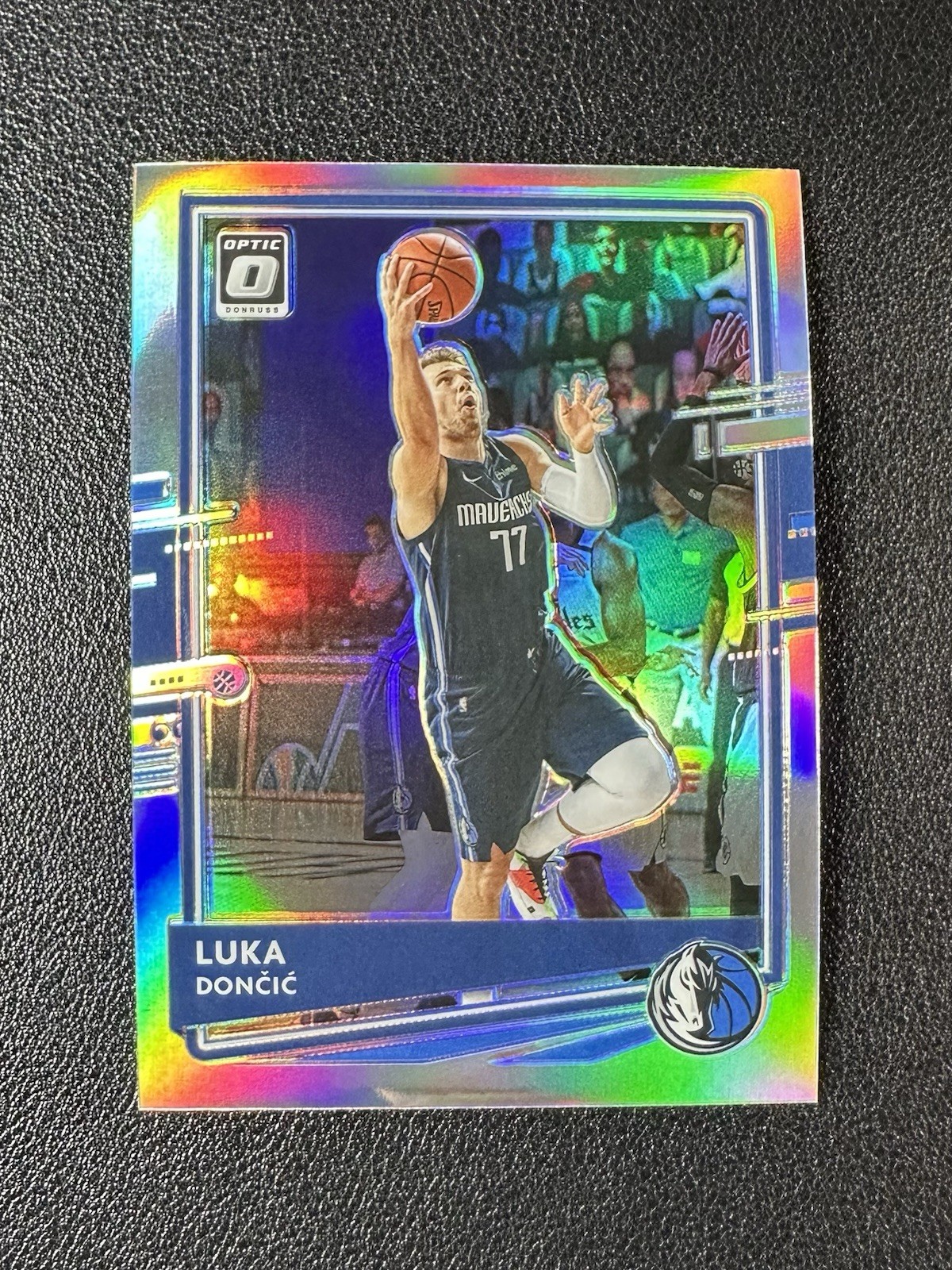 Luka Doncic 2020-21 Donruss Optic Holo Prizm #86 Lakers Mavericks
