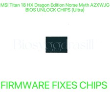 MSI Titan 18 HX Dragon Edition Norse Myth A2XWJG, NO PASSWORD BIOS CHIP Ultra 