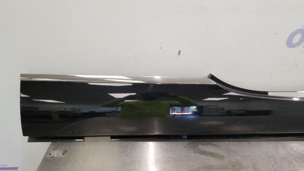 10 BENTLEY CONTINENTAL GT COUPE ROCKER PANEL SIDE SKIRT RIGHT PASSENGER BLACK