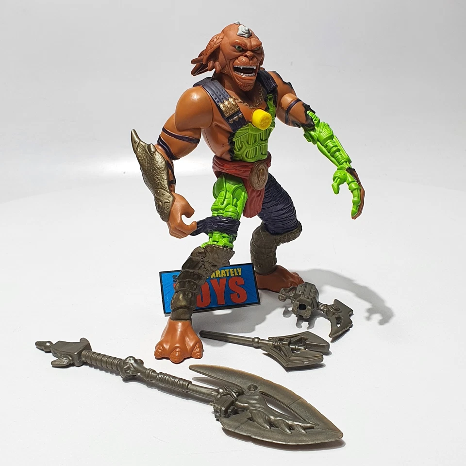 Винтажный маленький солдатики битвы повреждения лучник фигурка 100% полный оригинальный Kenner '98 - Изображение 3 из 4