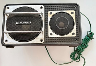 Vintage Pioneer TS-X6 3-Way Car Stereo Box Speaker Surface Mount Single Only