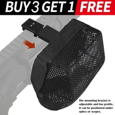 Black Brass Shell Case Capture Bag Catcher Zippered Bottom Lasting Resistant New