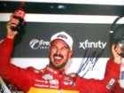 Joey Logano 2026 DAYTONA DUELS VICTORY CELEBRATION autographed 8x10 photo — photo 2