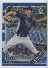2019 Bowman Chrome Prospects Blue Shimmer Refractor /150 Matthew Liberatore lt0